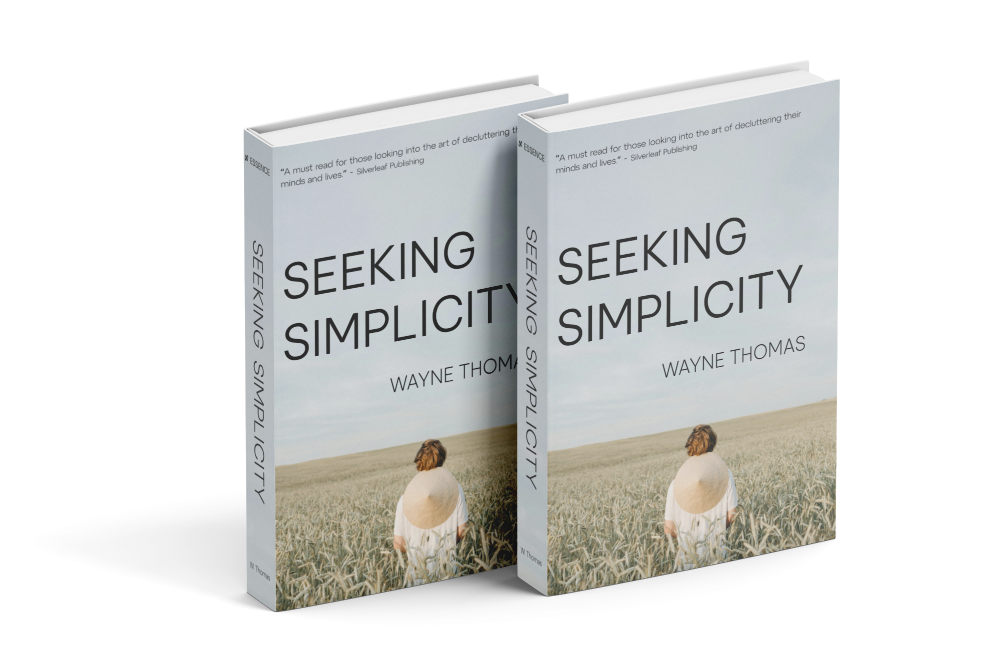 Two hard cover copies of Seeking Simplicity
