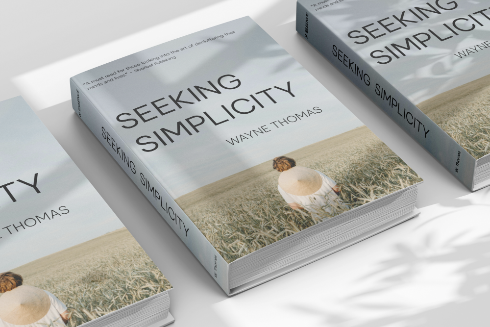 Three hard cover copies of Seeking Simplicity